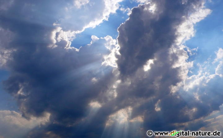 Sonne und Wolken